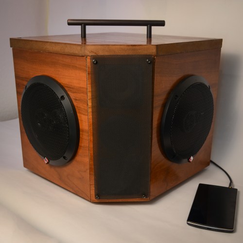 Finished boombox
